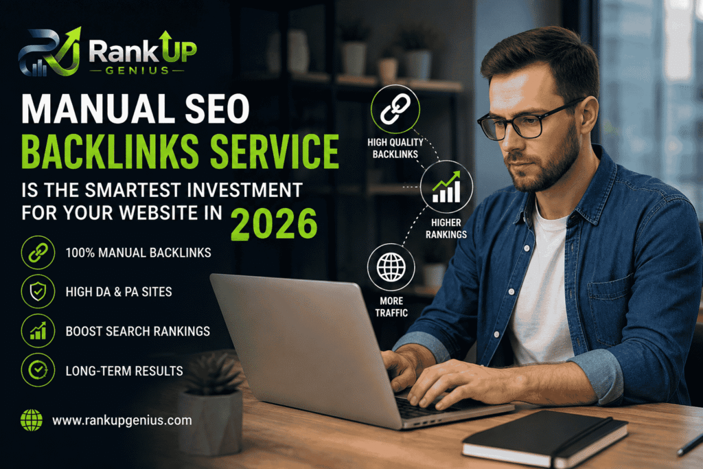 Manual SEO Backlinks Service